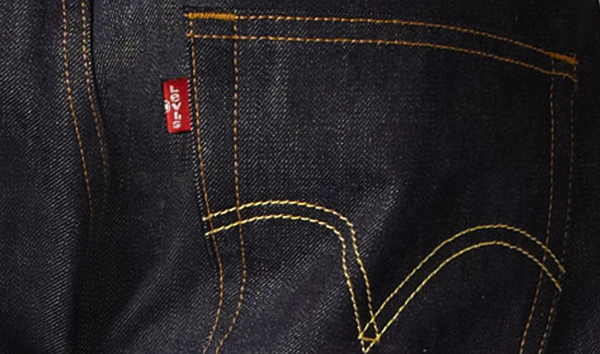 levi's red tab no writing